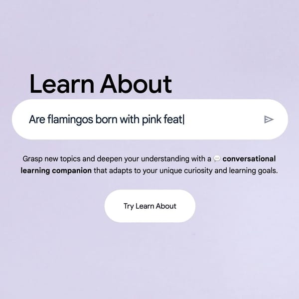 Google Introducerar ‘Learn About’: En Ny AI-Driven Lärandeupplevelse